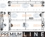 Radiator E81 E82 E87 E88 Manual